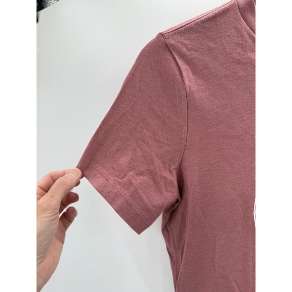 Indianapolis Motor Speedway Womens T Shirt Circle Logo Size Small Mauve - Picture 3 of 6